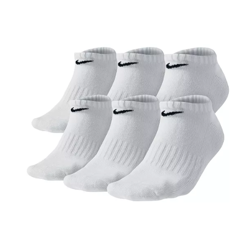 Macy’s: $5.53 – $8.73 – Nike Men’s Cotton Socks 6-Pack