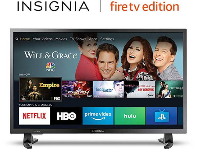 Amazon: Insignia NS-32DF310NA19 32-inch 720p HD Smart LED TV- Fire TV Edition – $99