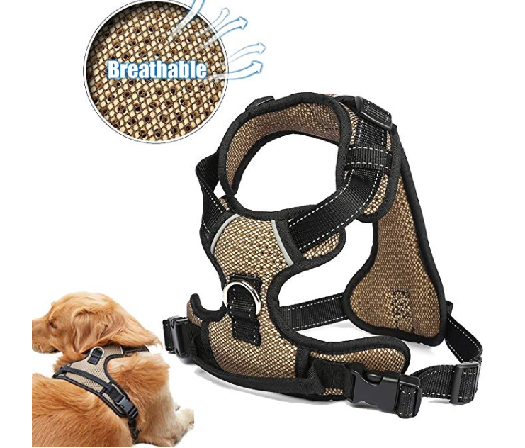 Amazon: Tornaqui Front Range Dog Harness No-Pull Adjustable, Reflective Material Straps, Breathable Harness – $5.99