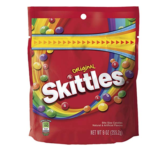 Amazon: Skittles Original Candy, 9 ounce bag – $1.99