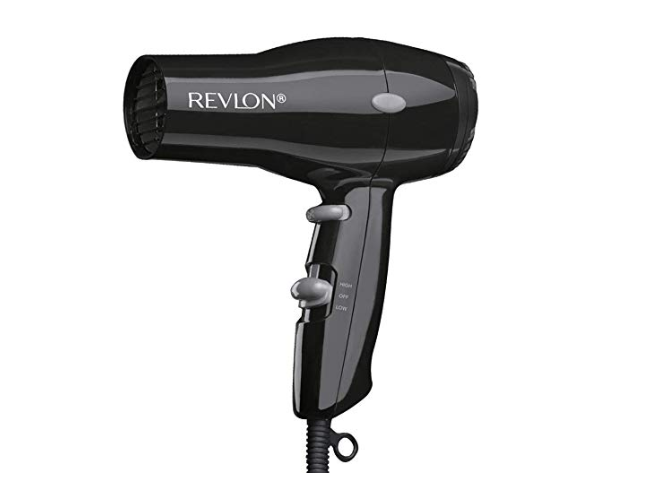 Amazon: Revlon 1875W Compact & Lightweight Hair Dryer, Black – $8.83