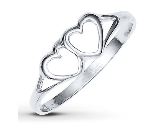 Jared: Heart Ring Sterling Silver – $7.19