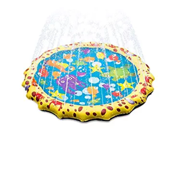 Amazon: Fannel Splash Water Play Mat – $5.99