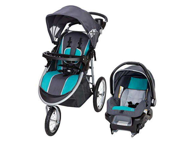 Amazon: Baby Trend Pathway 35 Jogger Travel System, Optic Teal – $99