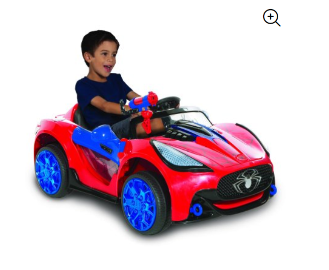 Walmart: Spiderman-marvel 6 Volt Spider-man Super Car for Kids – $69