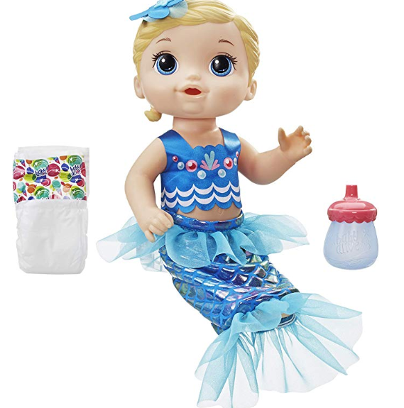 Amazon: Baby Alive Shimmer ‘n Splash Mermaid (Blonde Hair) – $12.74