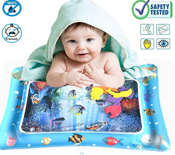 Amazon: ONG NAMO Inflatable Tummy Time Baby Water Play Mat – $5.99