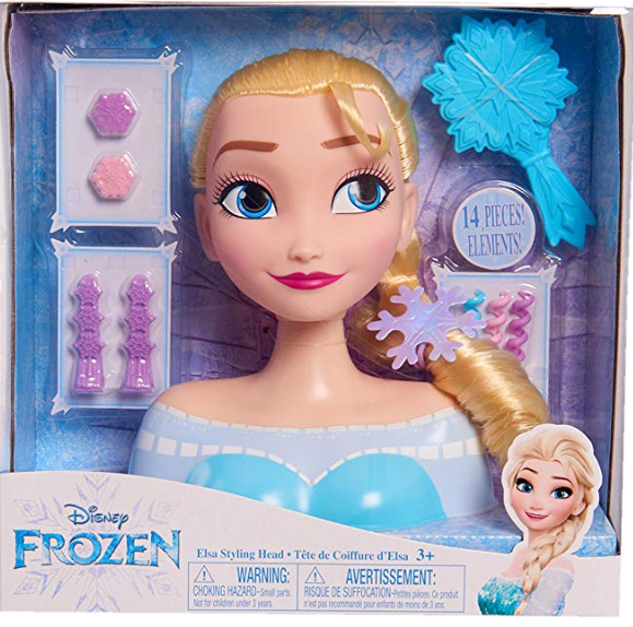Amazon: Frozen Styling Head – Elsa – $9.88
