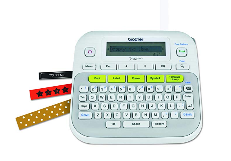 Amazon: Brother P-touch, PTD210, Easy-to-Use Label Maker – $9.99