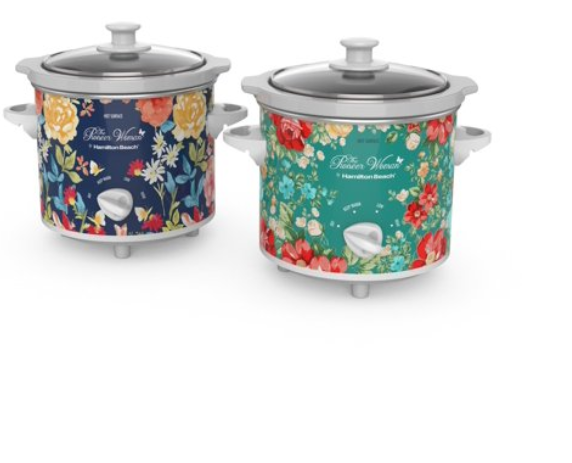 Walmart: The Pioneer Woman Fiona Floral and Vintage Floral 1.5-Quart Slow Cookers, Set of 2 – $19.88