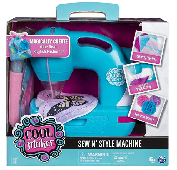 Amazon: Cool Maker – Sew N’ Style Sewing Machine with Pom-Pom Maker Attachment – $13.49