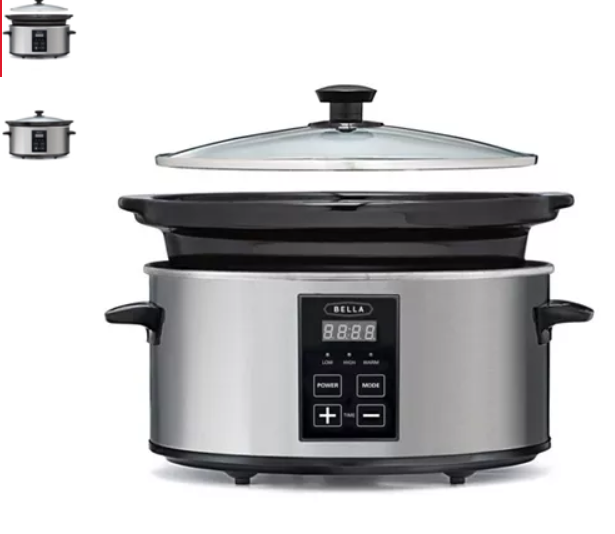 Macy’s: Bella 5-Qt. Programmable Slow Cooker – $7.99 after mail in rebate