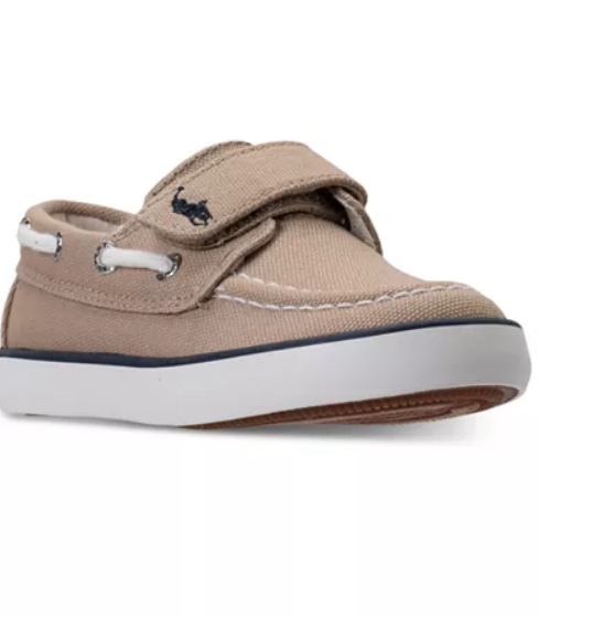Macy’s: Polo Ralph Lauren Toddler Boys’ Sander EZ Casual Sneakers – $10