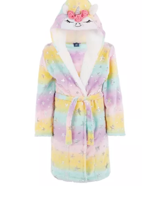 Macy’s: Max & Olivia Little & Big Girls Unicorn Robe With Faux-Sherpa Trim – $16.80