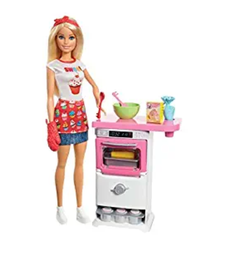 Amazon: Barbie Bakery Chef Doll and Playset, Blonde – $10.99