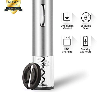 Amazon: MDDM Stainless Steel Electric Wine Opener – $11.44