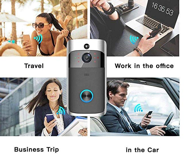Amazon: hreway Home Wireless Remote Monitoring Real-Time Two-Way Talk Video Doorbell – $33.50