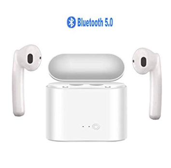 Amazon: Wireless Earbuds, Bluetooth 5.0 with Charging Case – $9.60