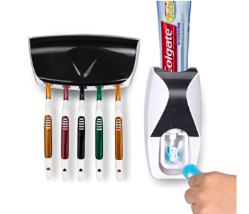 Amazon: Wikor Toothbrush Holder Automatic Toothpaste Dispenser – $4.79