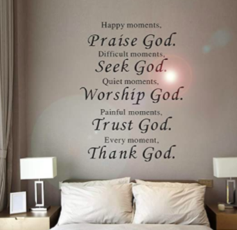 Wall Vinyl Decal Quote Sign 